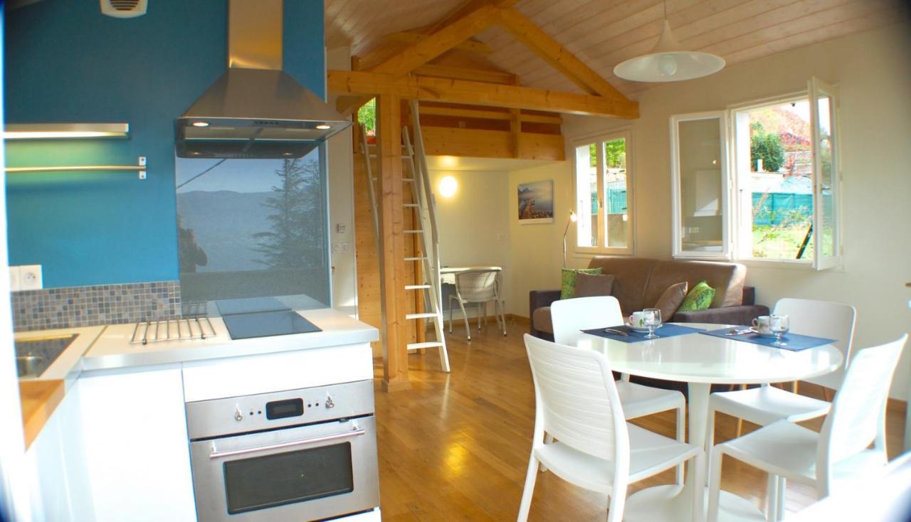 Le Cottage De Veyrier, Tres Jolie Vue Lac - Lla Selections By Location Lac Annecy Exterior photo